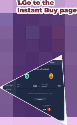Buy crypto with credit card